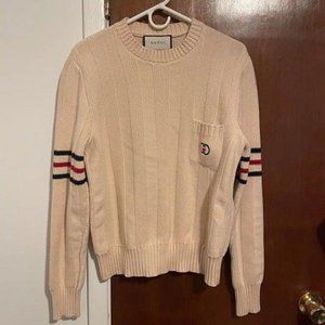 GUCCI Interlocking G Logo Crew Neck Pullover